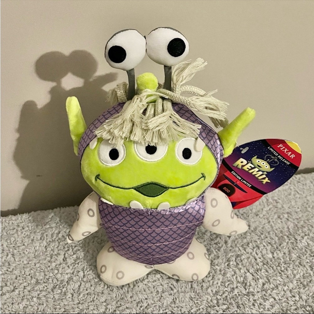 🎁3/$30 Disney Pixar Alien Remix Boo from Monsters, Inc. Plush Toy Doll NWT